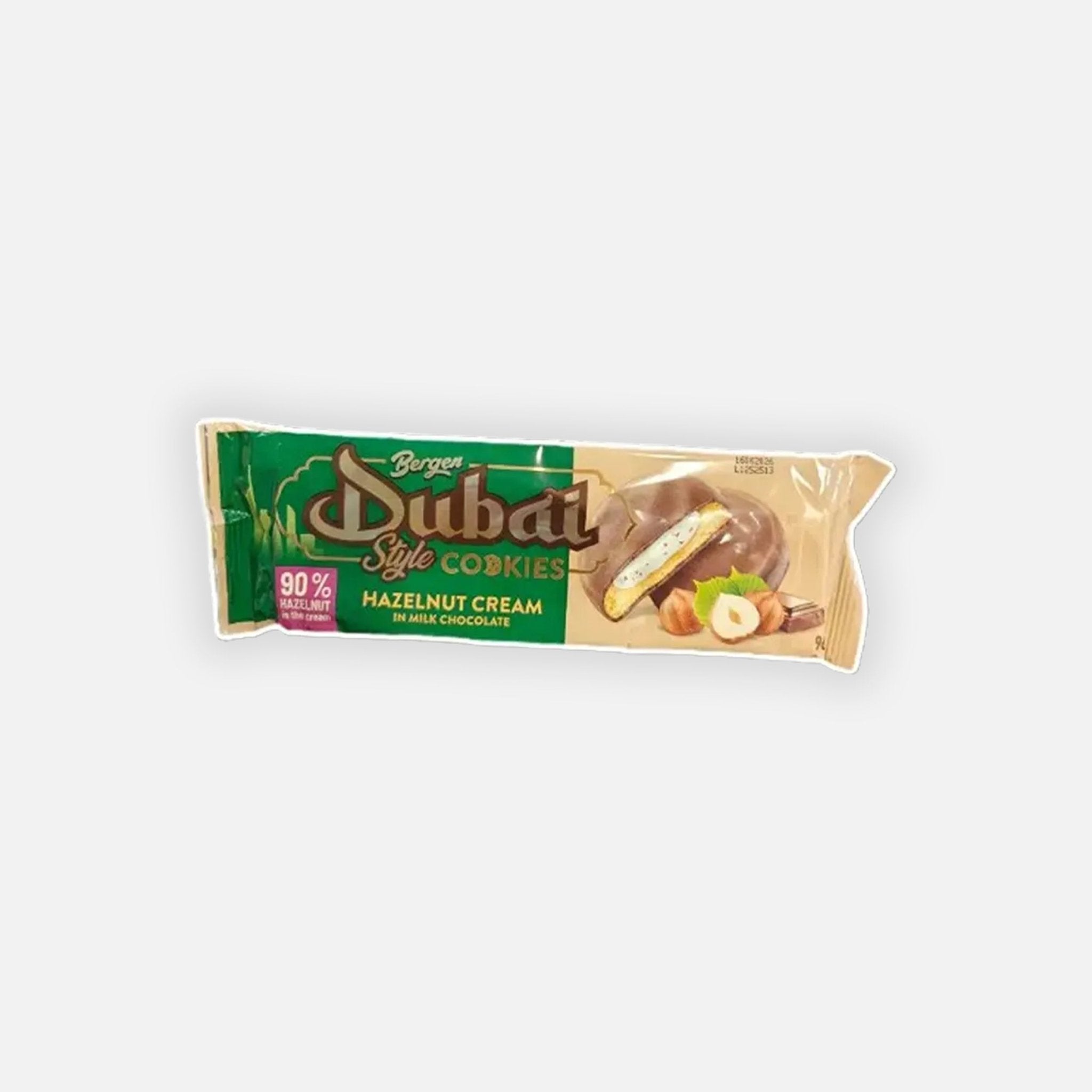 Bergen Dubai Style Cookies Hazelnut 96g - Snack Shark