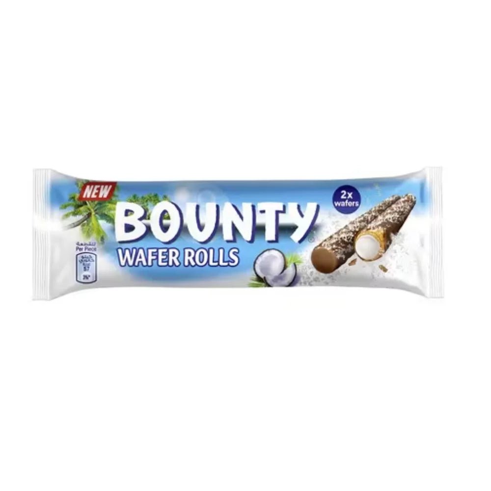 Bounty - Wafer Rolls - 22,5g - Snack Shark