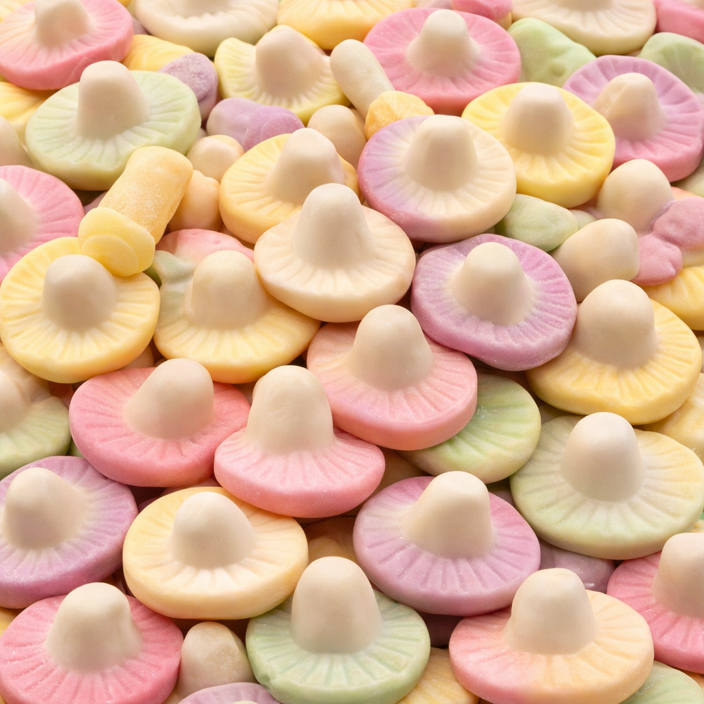 Bunte Pilze