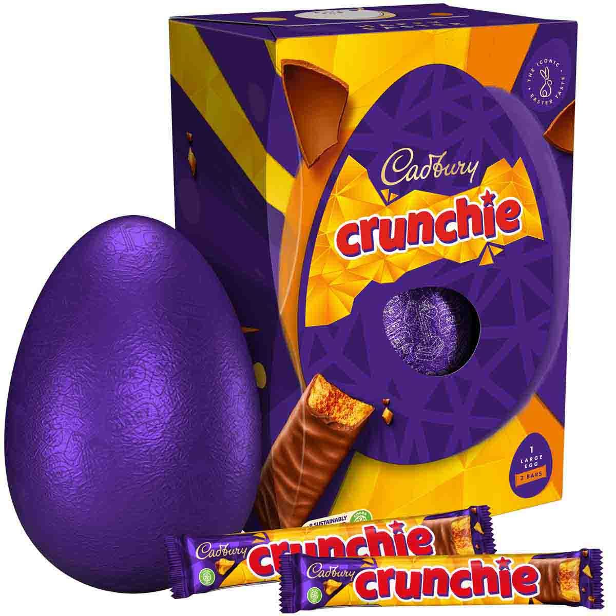 Cadbury Crunchie Large Egg 190g - Snack Shark