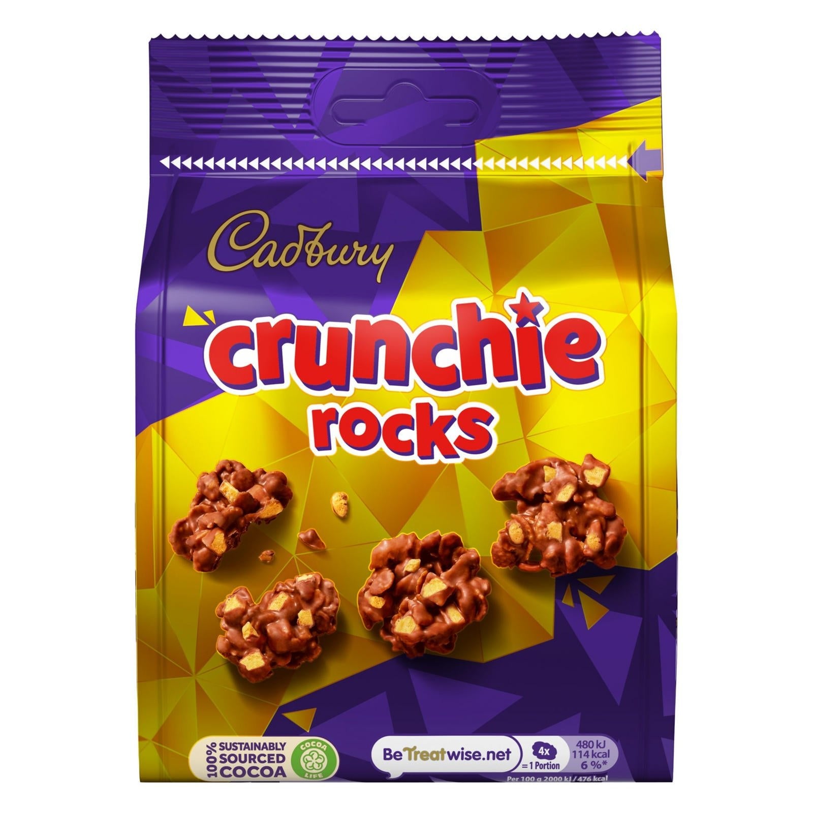 Cadbury Crunchie Rocks (110 g) - Snack Shark