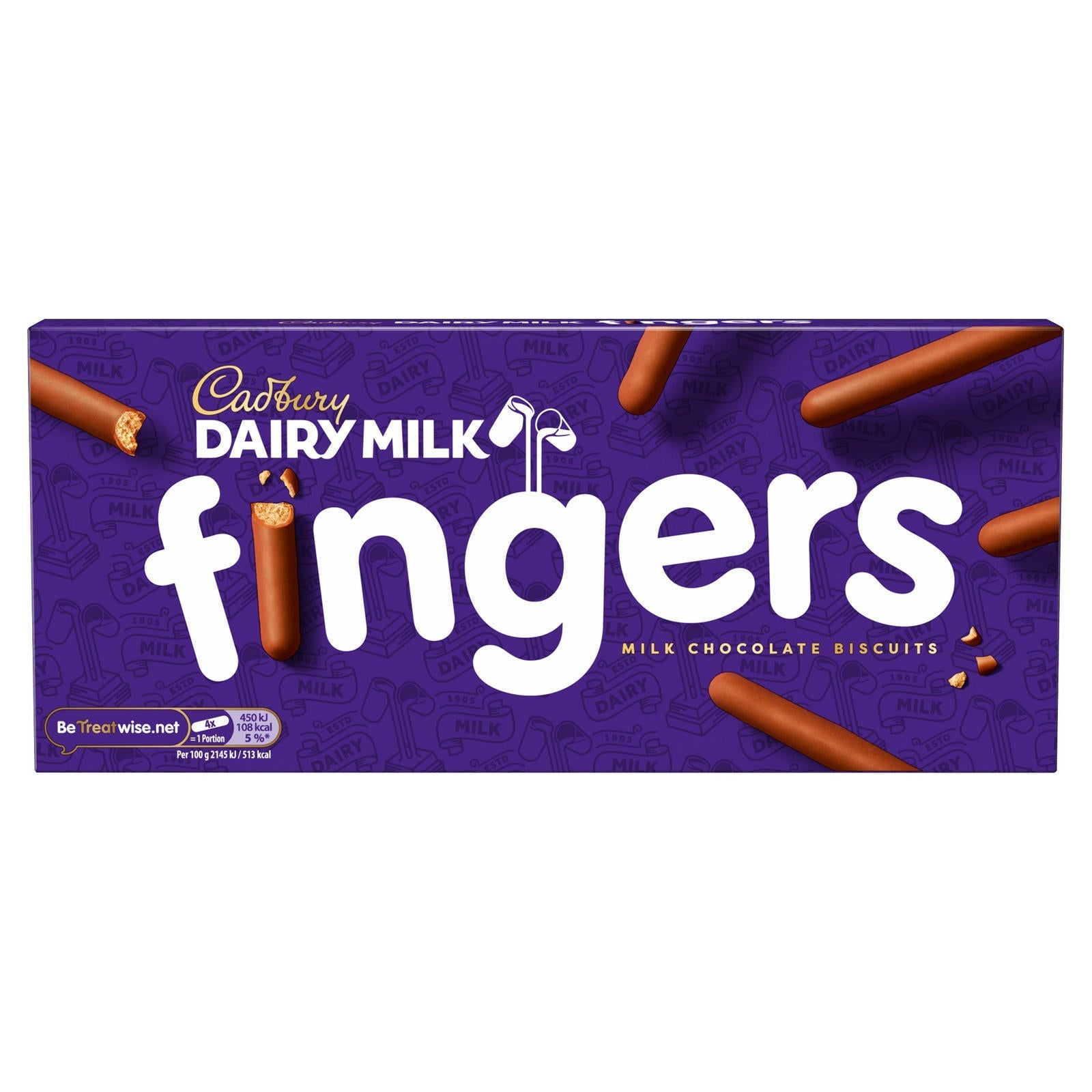 Cadbury Dairy Milk Chocolate Fingers (114 g) - Snack Shark