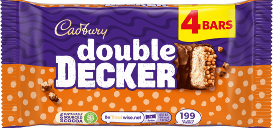 Cadbury Double Decker – 4 Bars (149 g) - Snack Shark