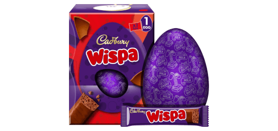 Cadbury Wispa Large Easter Egg 182.5g - Snack Shark