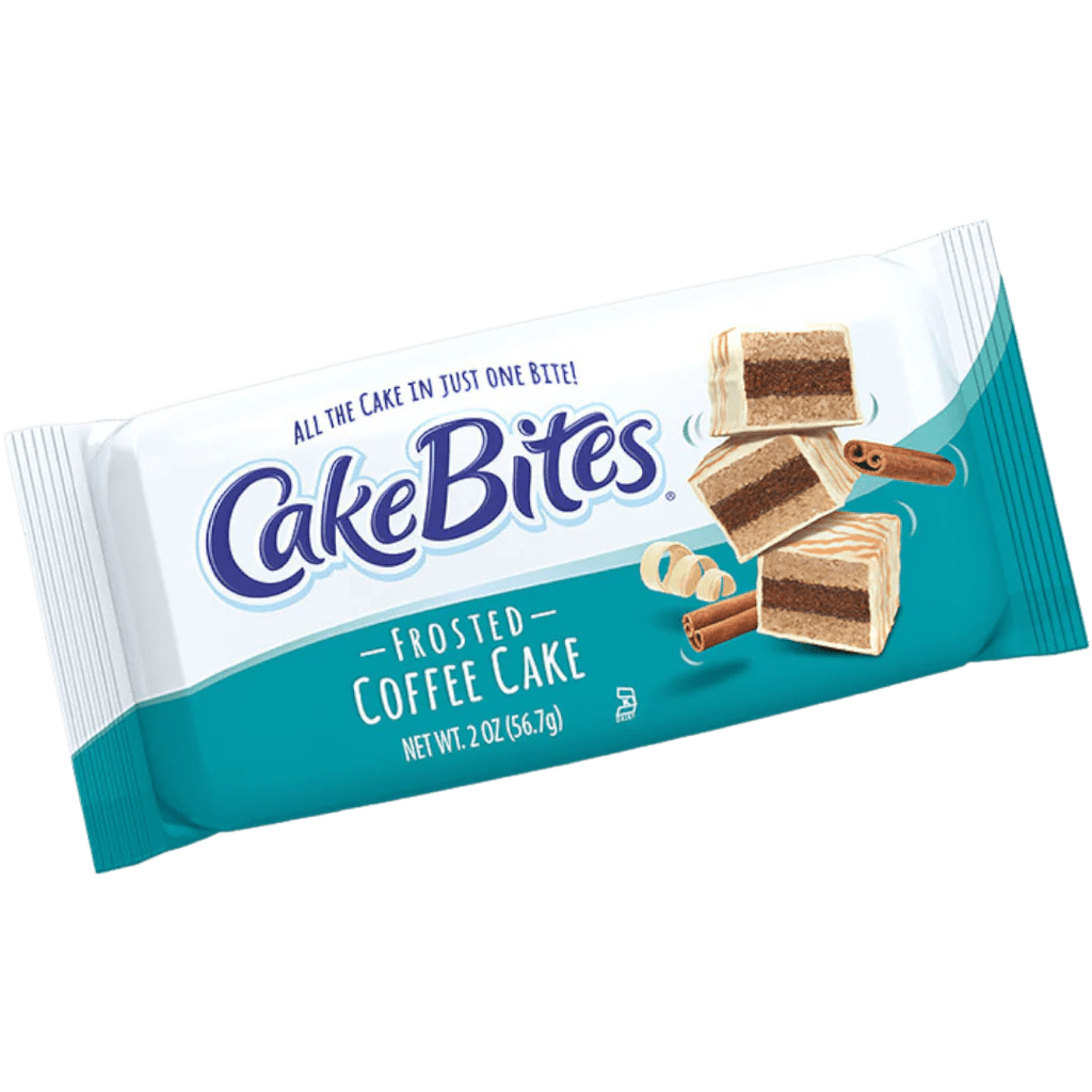 Cake Bites Frosted Coffee Cake (60g) - Snack Shark