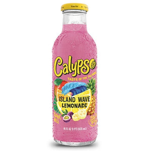 Calypso - Island Wave Lemonade - Glasflasche - 473 ml inkl. Pfand