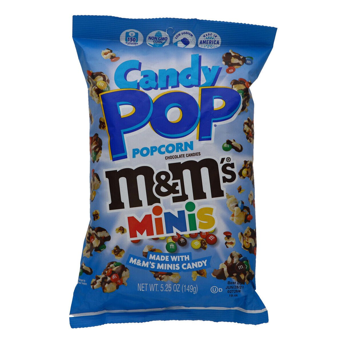 Candy Pop Popcorn M&M’s Minis 149g - Snack Shark