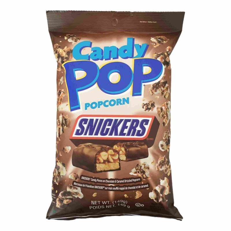 Candy Pop Popcorn Snickers 149g - Snack Shark