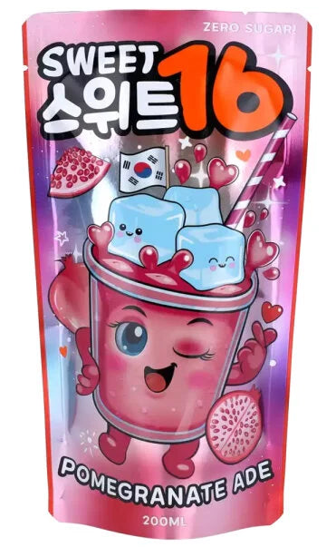 Sweet16 Pomegranate Ade Zero