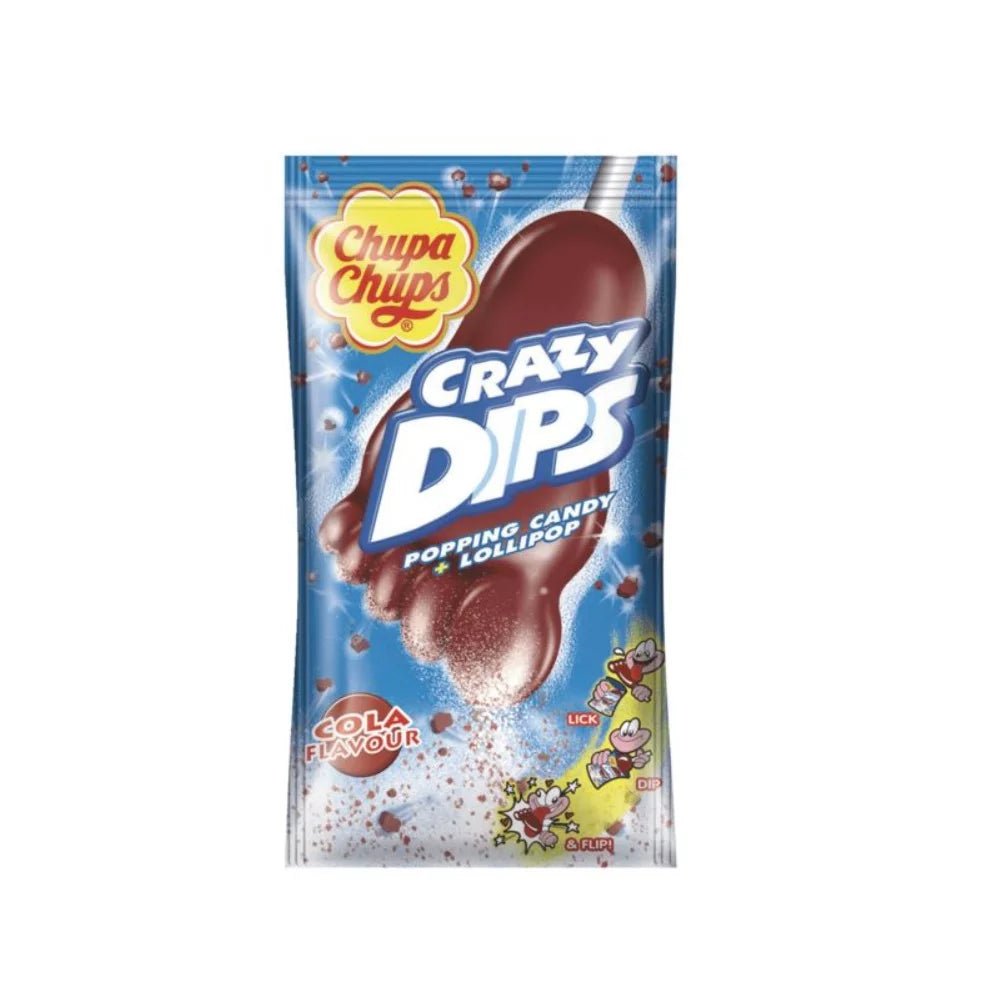 Chupa Chups - Crazy Dips - Cola - 14g - Snack Shark