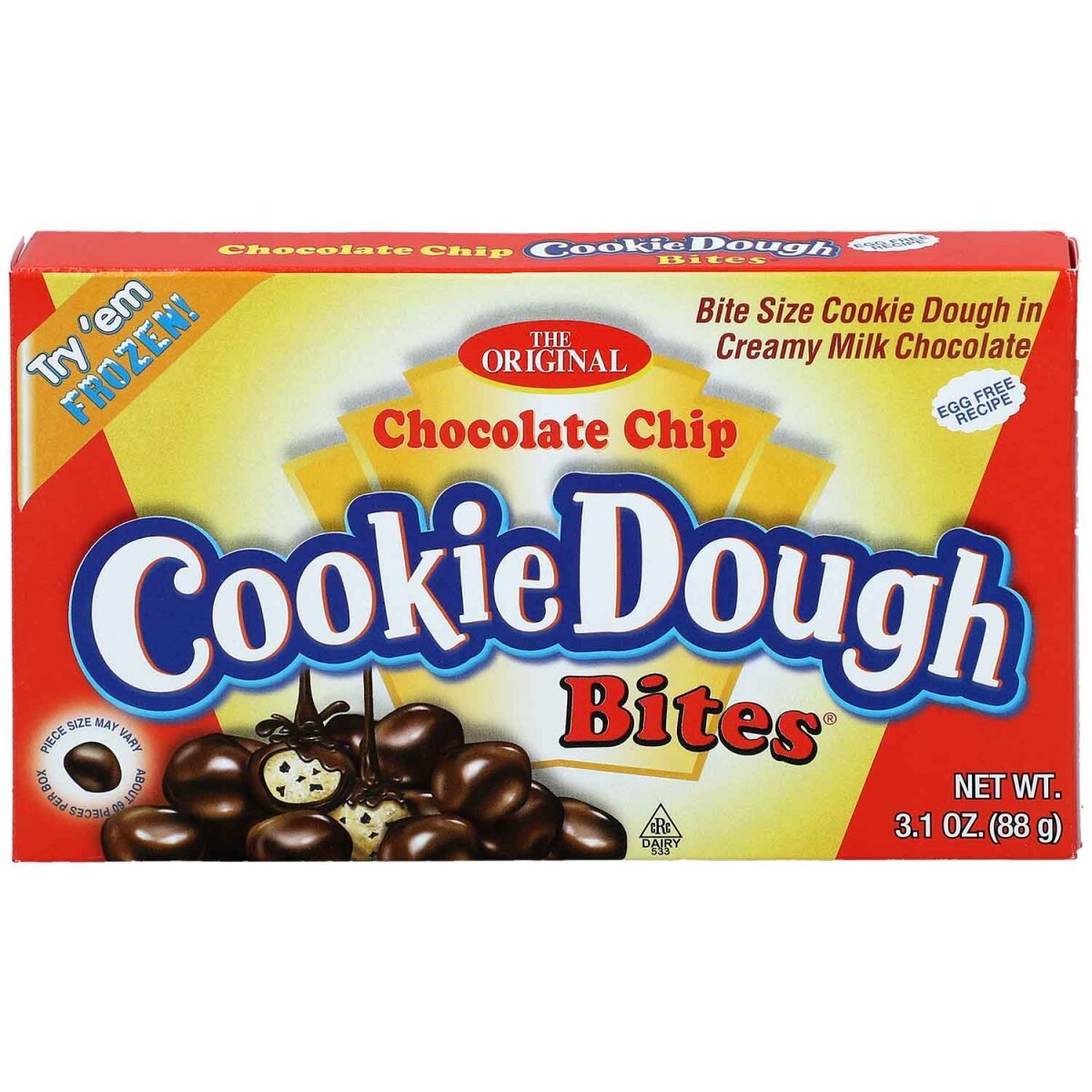 Cookie Dough Bites Chocolate Chip 88g - Snack Shark