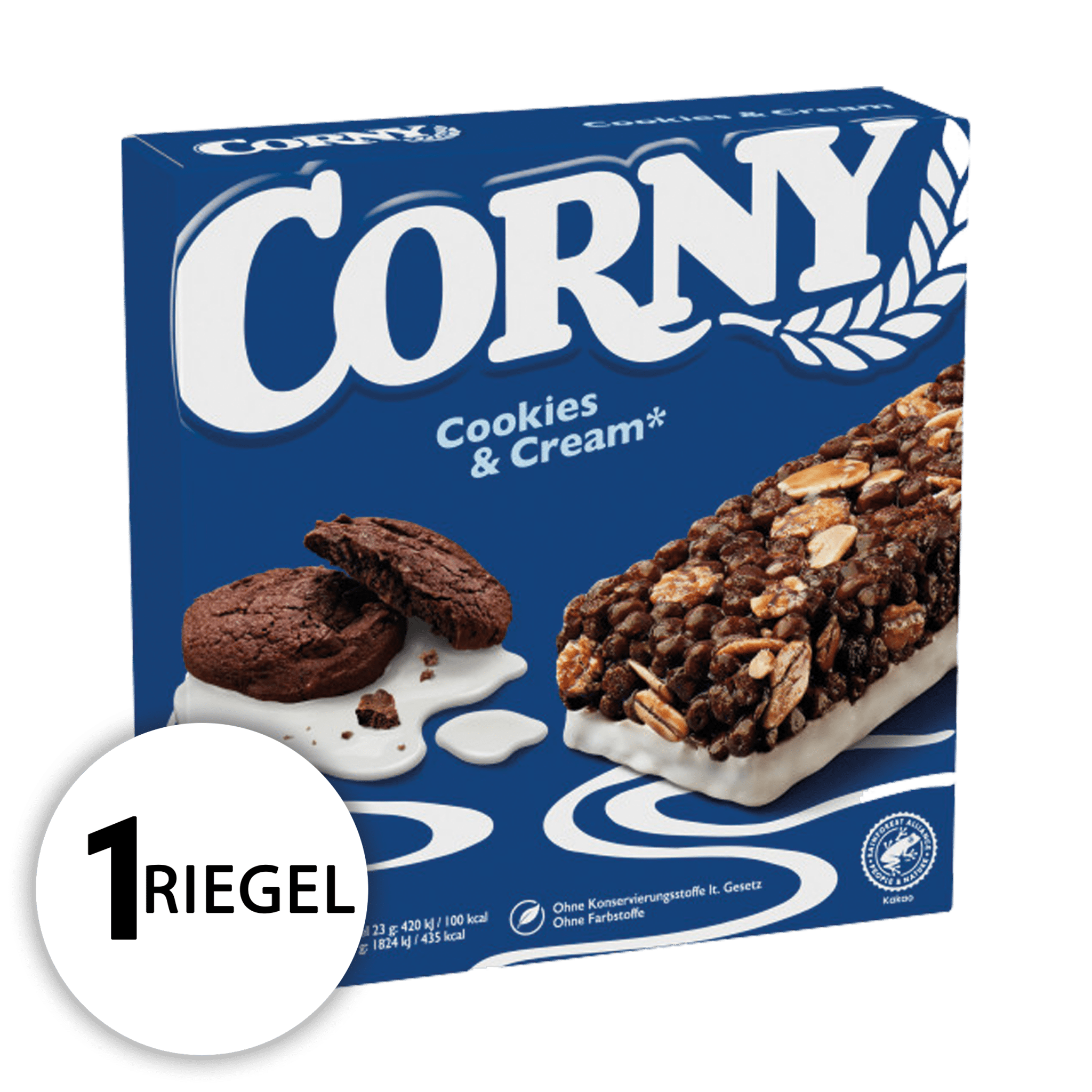 Corny Cookies & Cream - 23g - Snack Shark