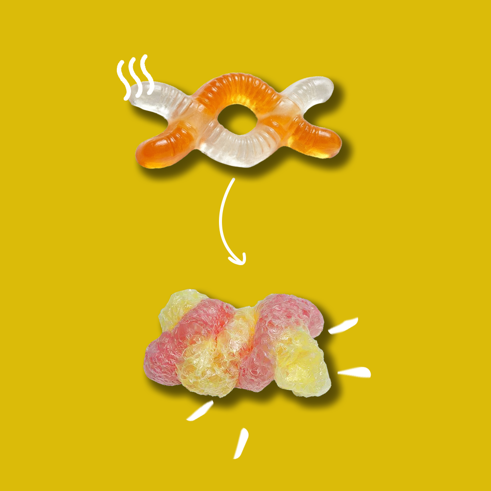 Gefriergetrocknete DNA Twist