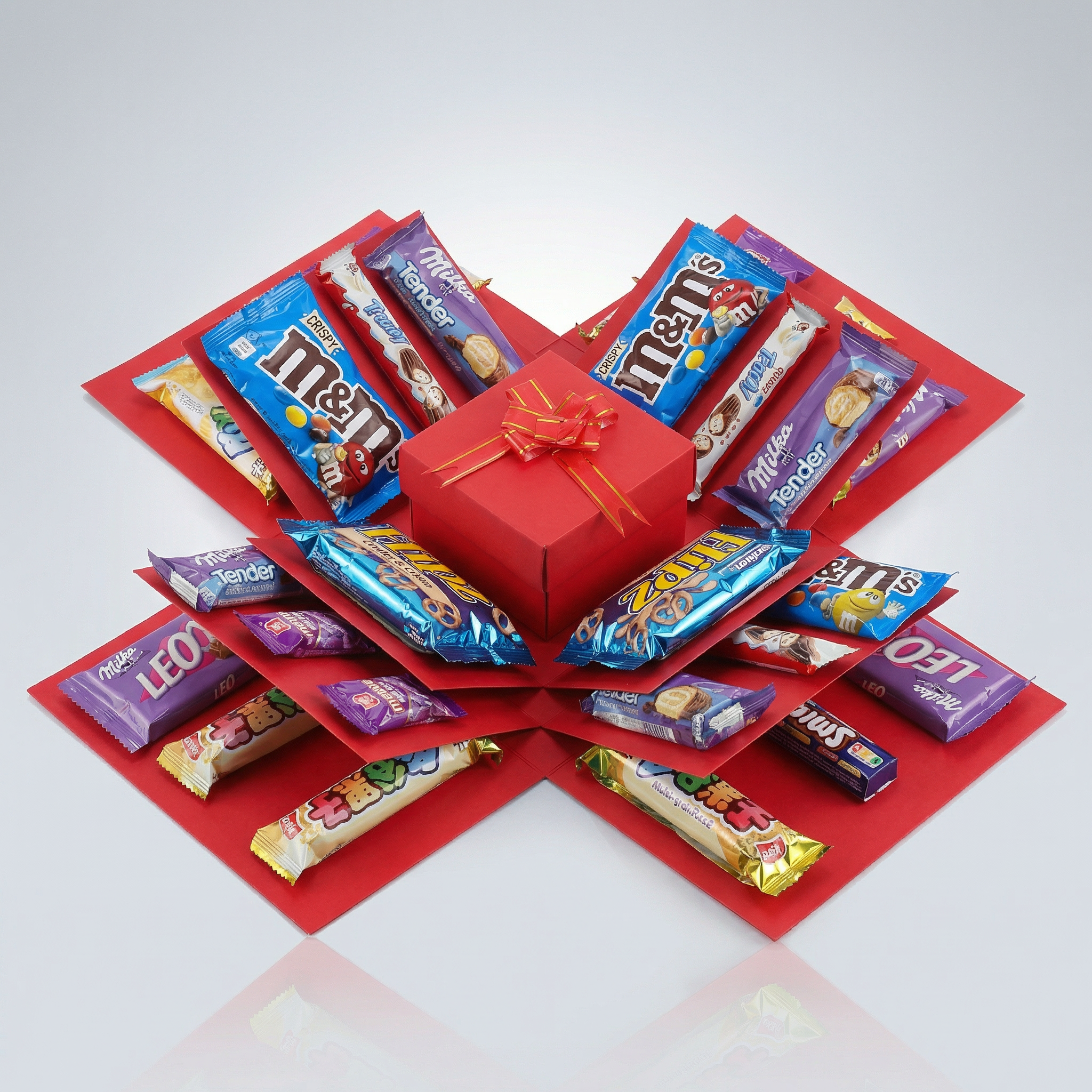 Süßigkeiten Geschenkbox Explosion Box