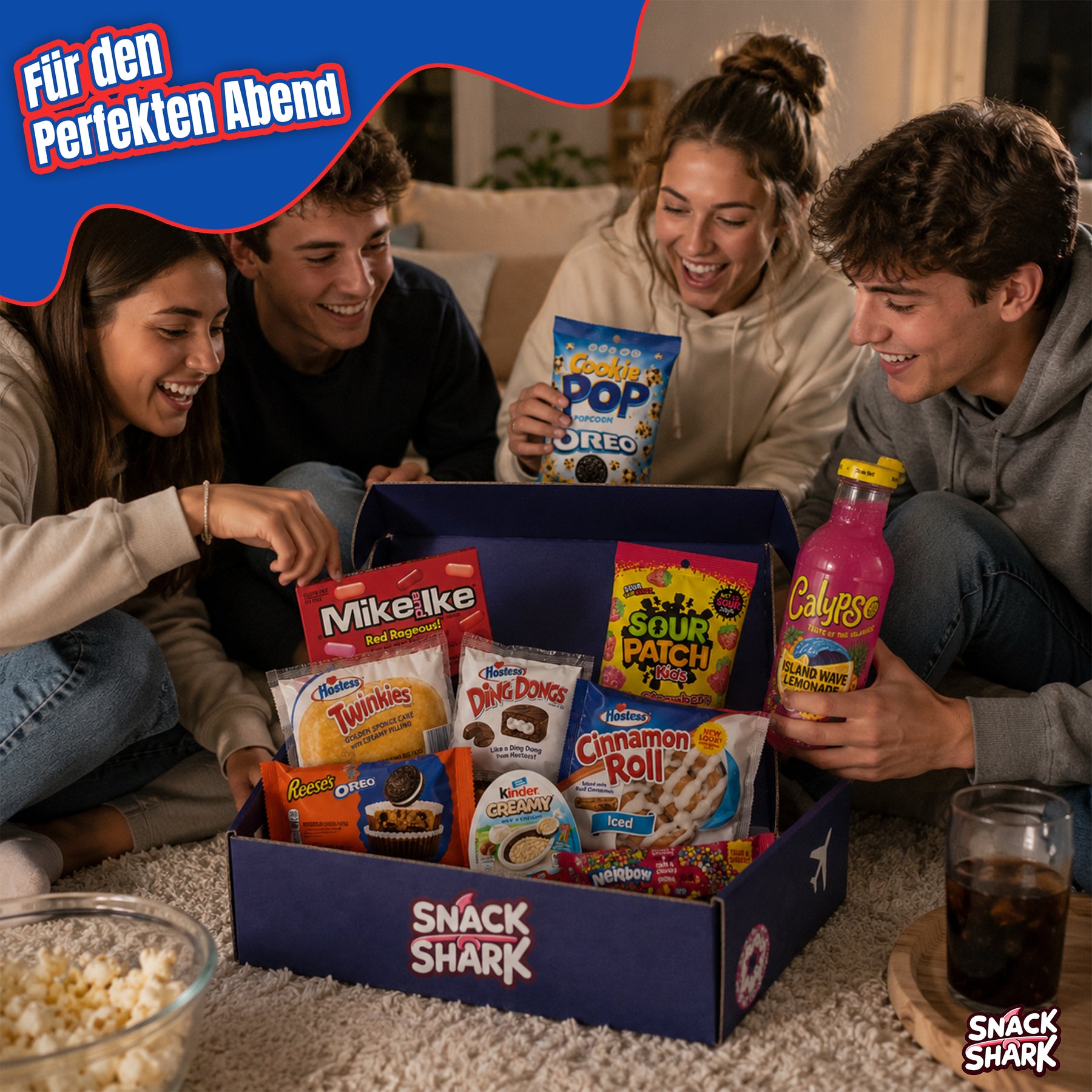 USA Snack Box mit amerikanischen Snacks