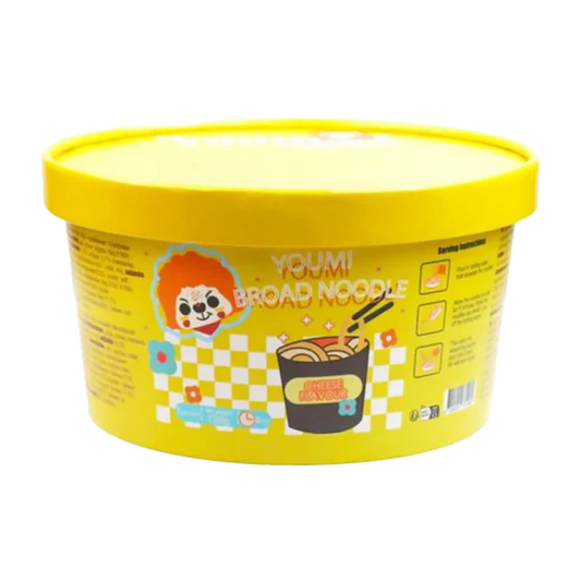 Youmi Instant Broad Noodles Say Cheeze 120g