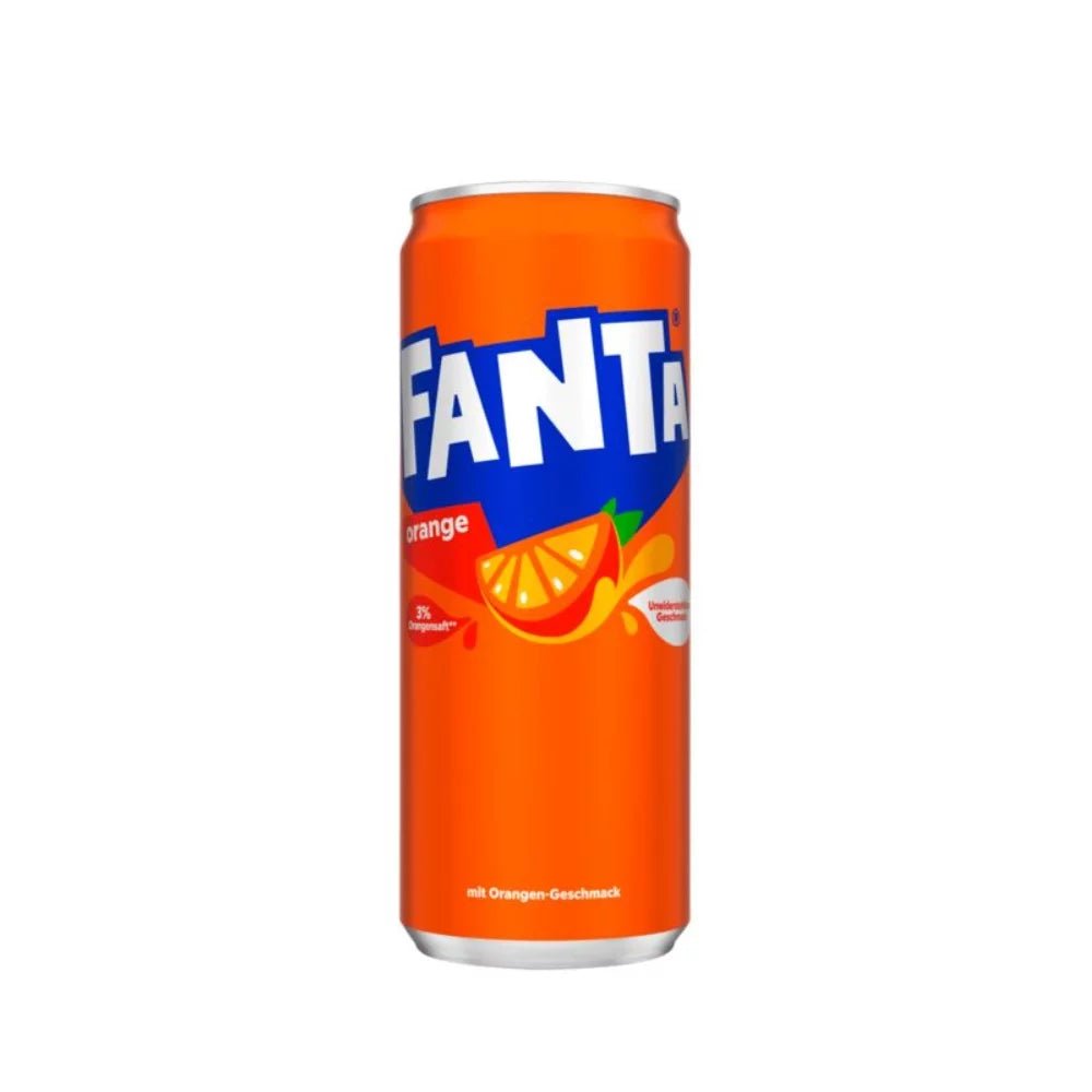 Fanta Orange - 330ml inkl. Pfand - Snack Shark