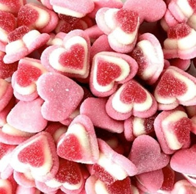 3D Herzen pink