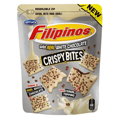Filipinos Crispy Bites White - 100g - Snack Shark