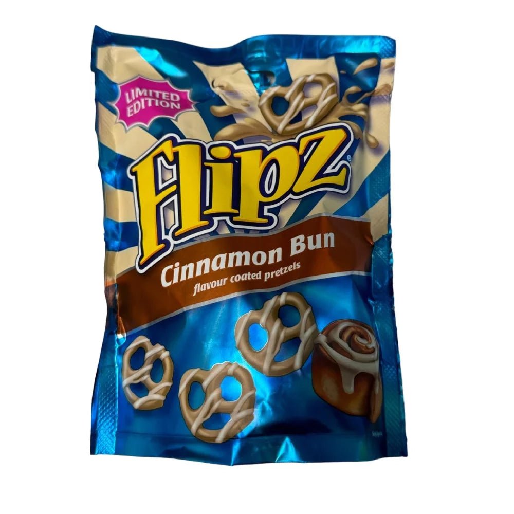 Flipz Cinnamon Bun (90 g) - Snack Shark