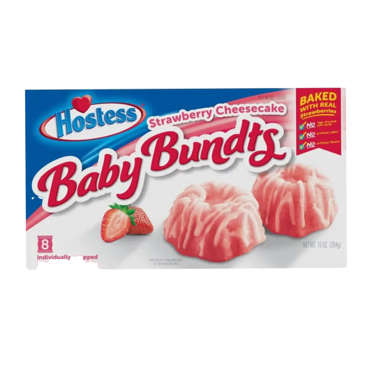 Hostess Baby Bundt Strawberry 284g