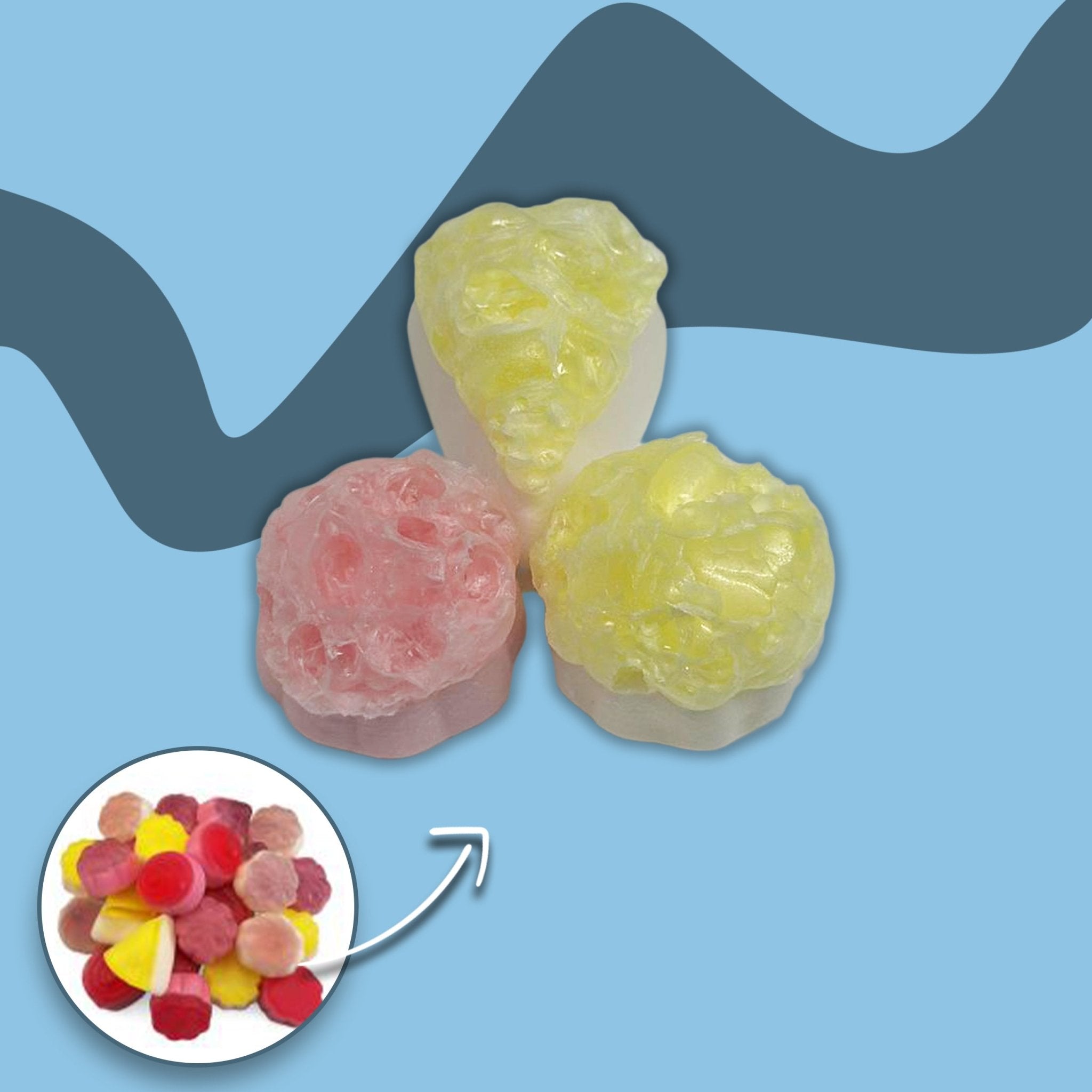 Gefriergetrocknete Bunte Törtchen - Snack Shark