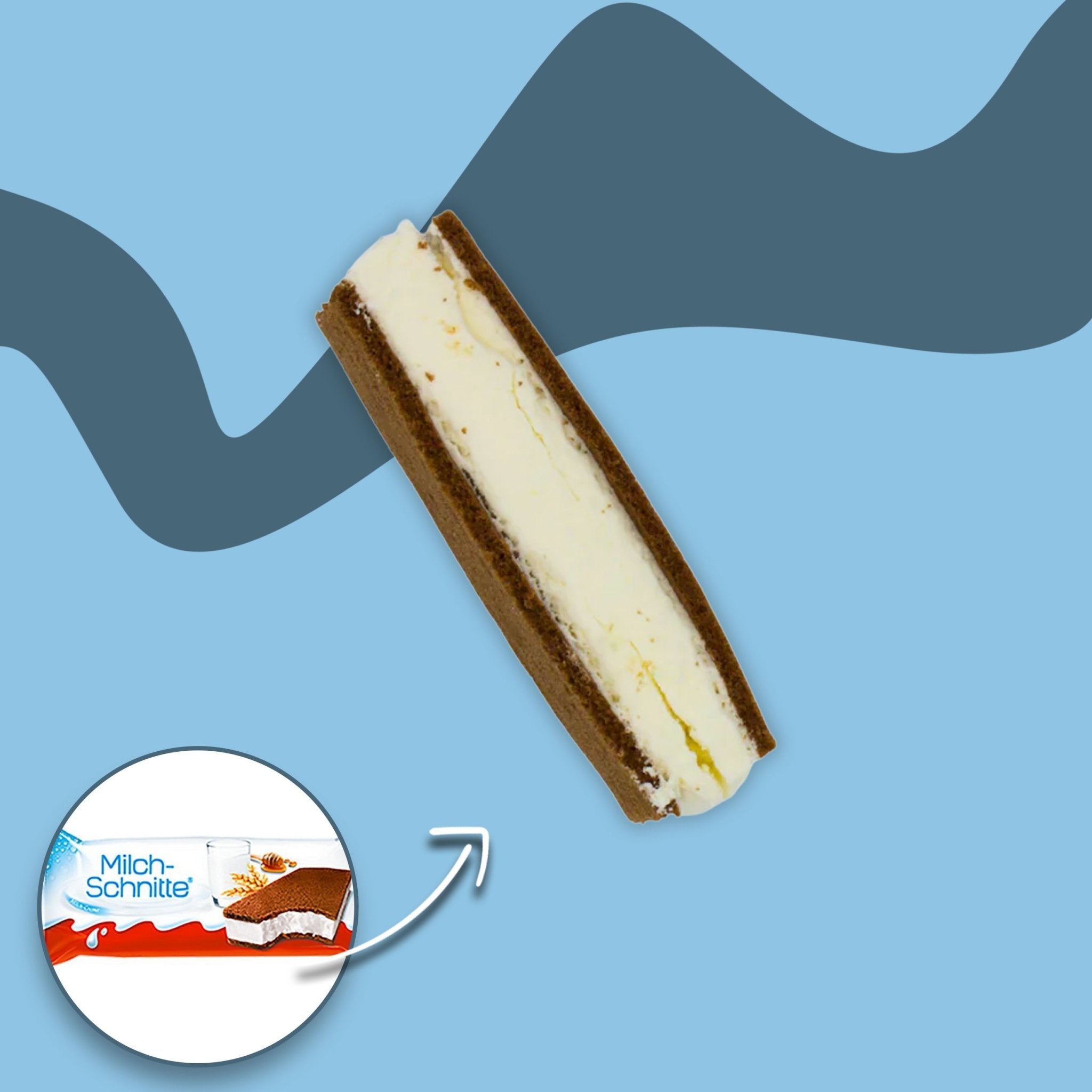 Gefriergetrocknete Milchschnitte - Snack Shark