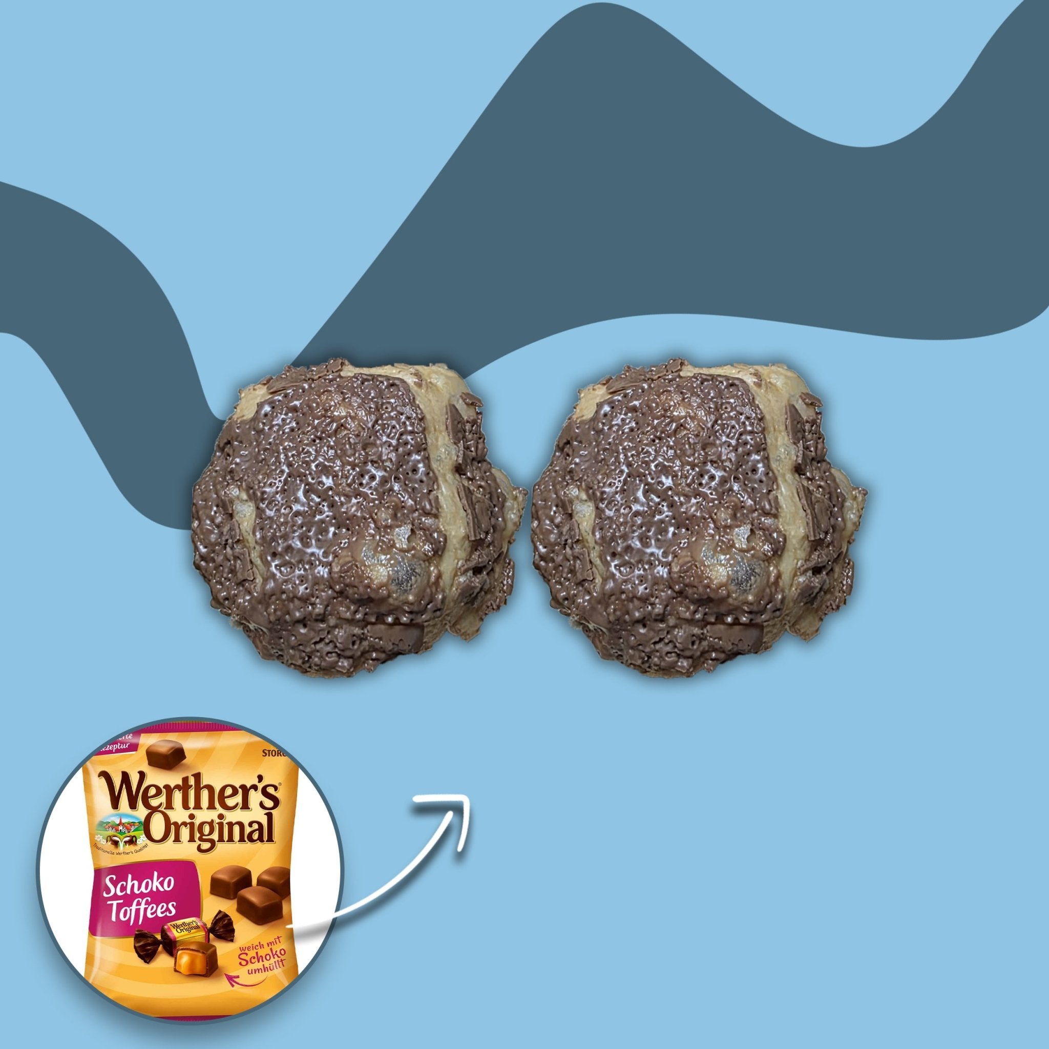 Gefriergetrockneten Werther’s Schoko Toffees - Snack Shark