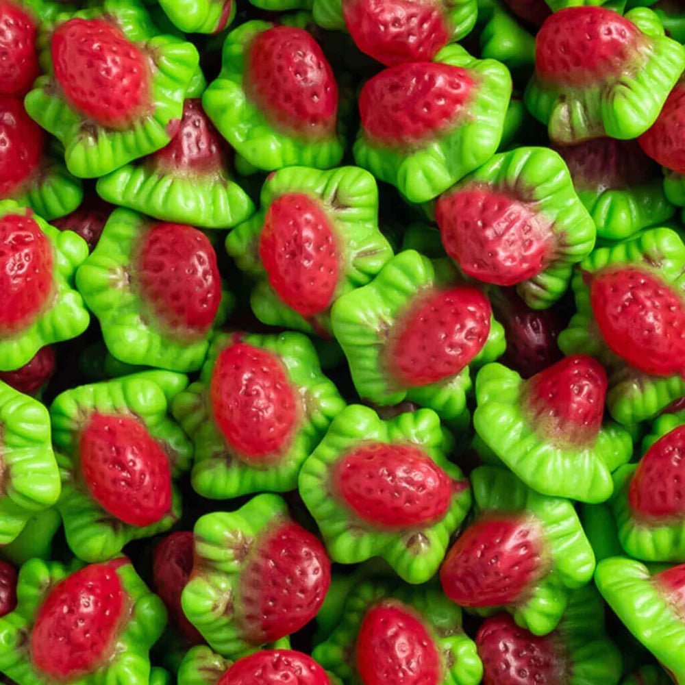 Gefüllte Mini Erdbeeren - Snack Shark