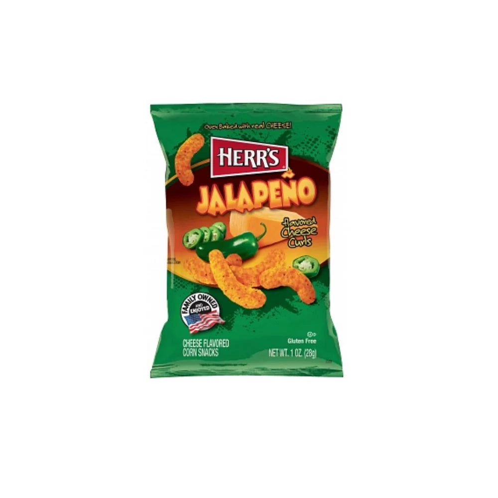 Herrs - Cheese Curls - Jalapeno