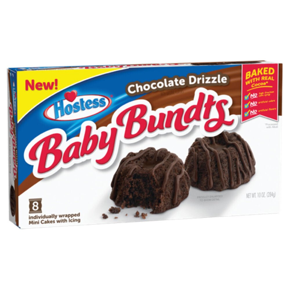Hostess Baby Bundts Chocolate 284g - Snack Shark
