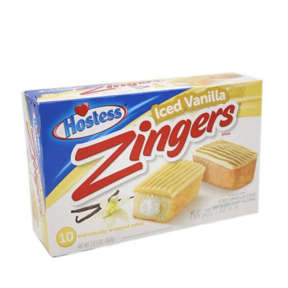Hostess Zinger Vanilla 360g - Snack Shark