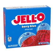 Jell-o Gelatin Berry Blue