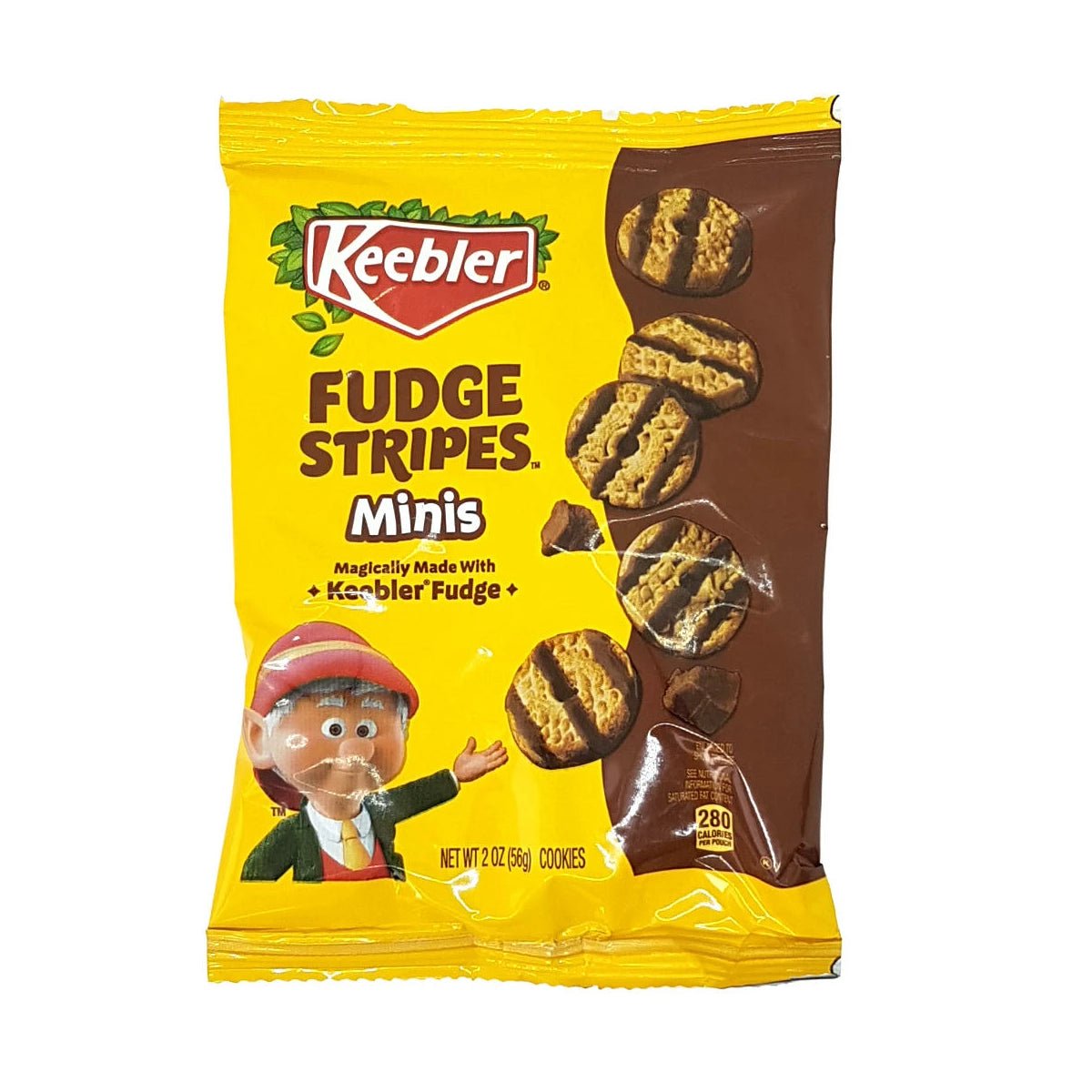 Keebler Fudge Stripes Minis Origina - Snack Shark