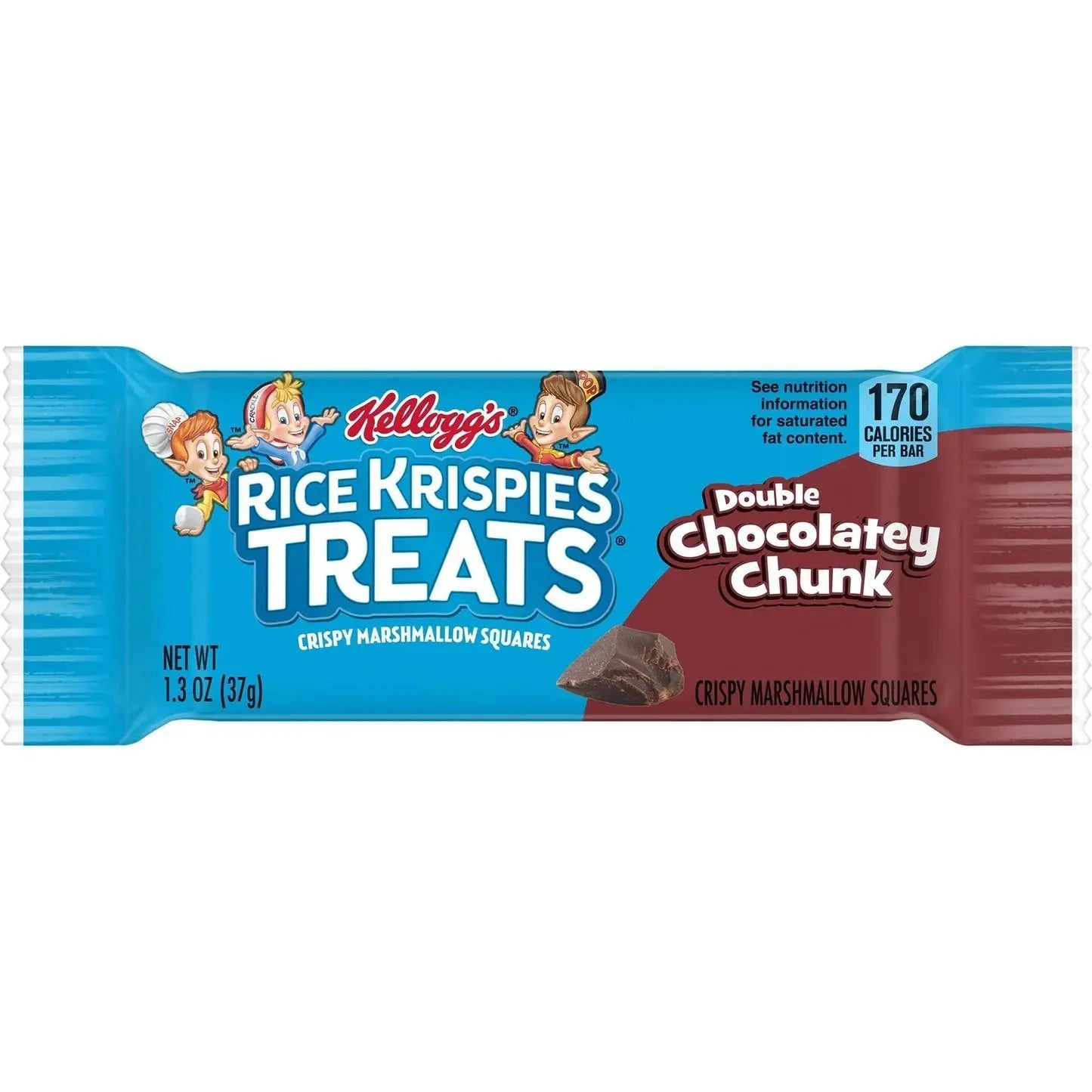 Kellogg's Rice Krispies Treats Squares Double Chocolate - Snack Shark