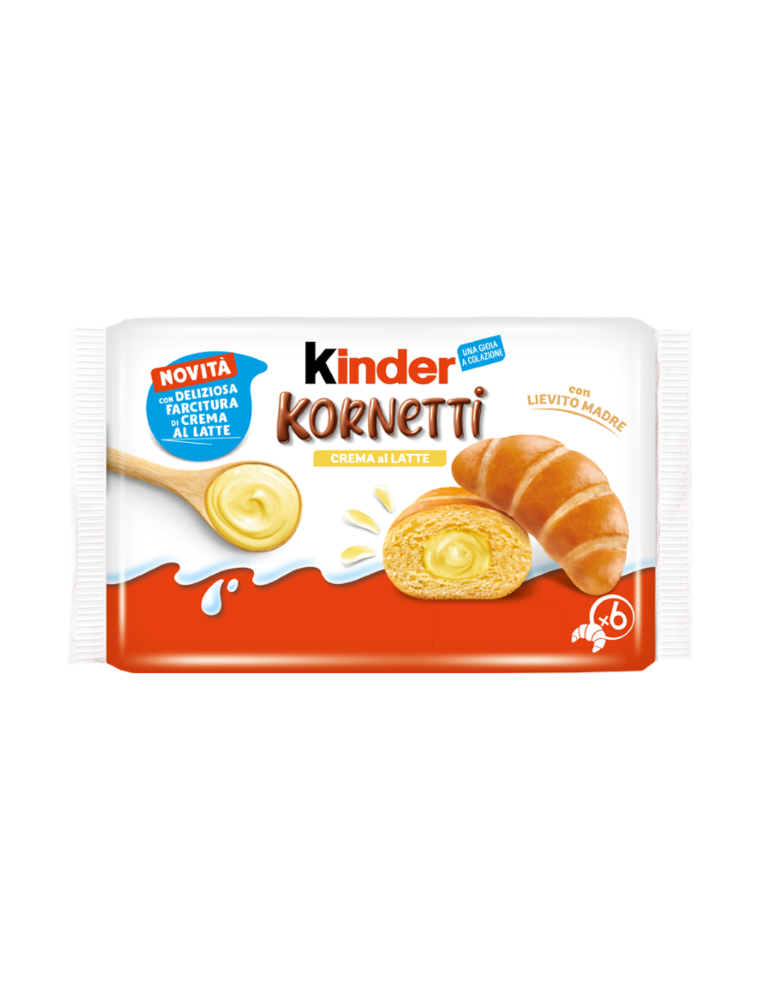 Kinder Milchcreme Kornetti