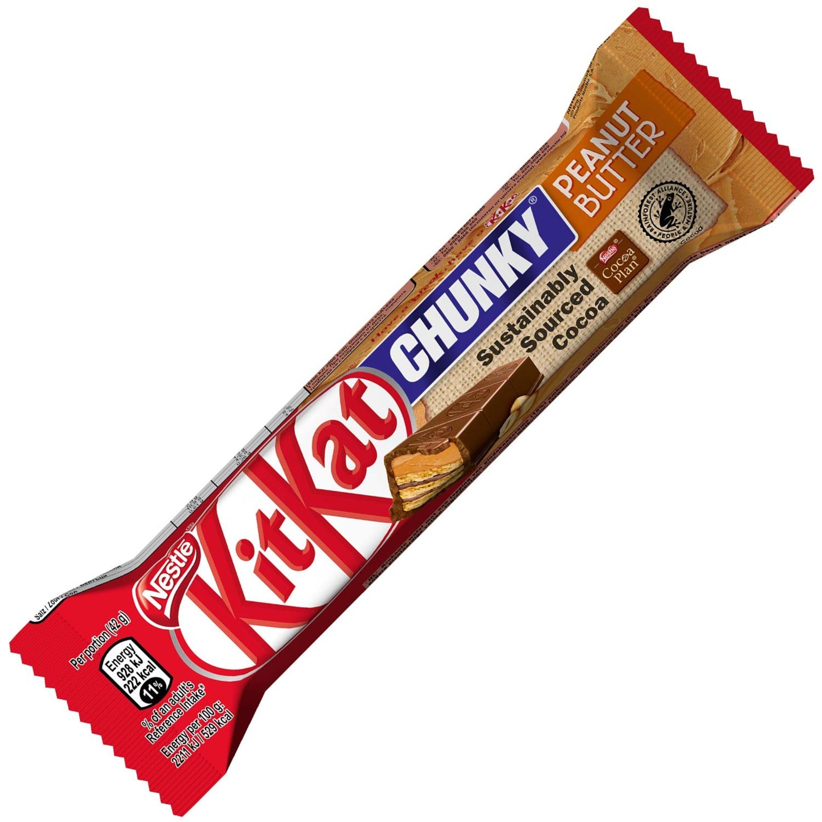 KitKat Chunky Peanut Butter 42g - Snack Shark