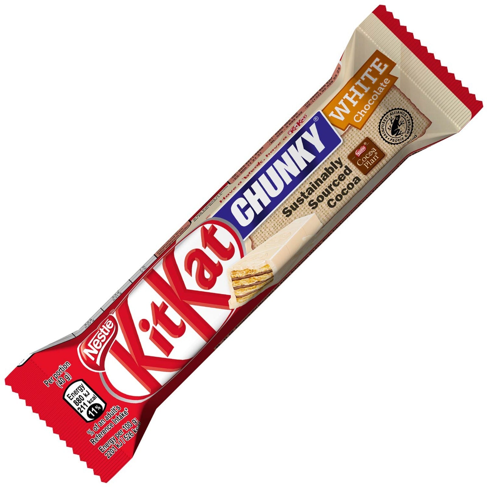 KitKat Chunky White 40g - Snack Shark