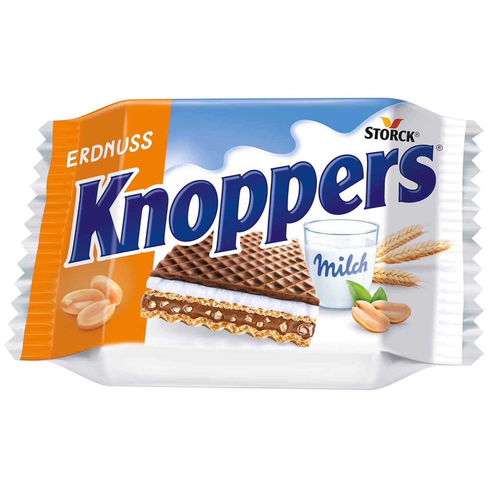 Knoppers Erdnuss 25g - Snack Shark