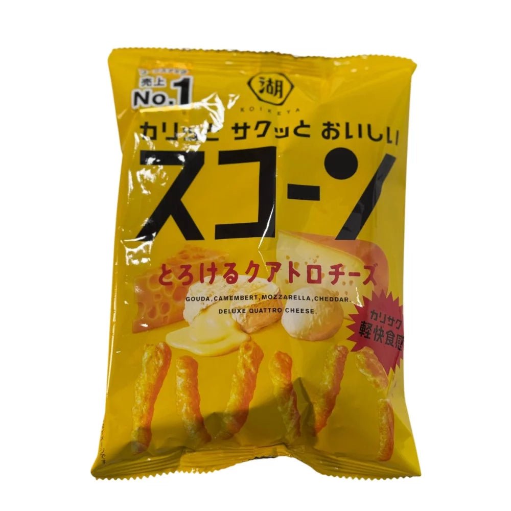 Koikeya - Crunshy Snack - Melted Quattro Cheese - Snack Shark