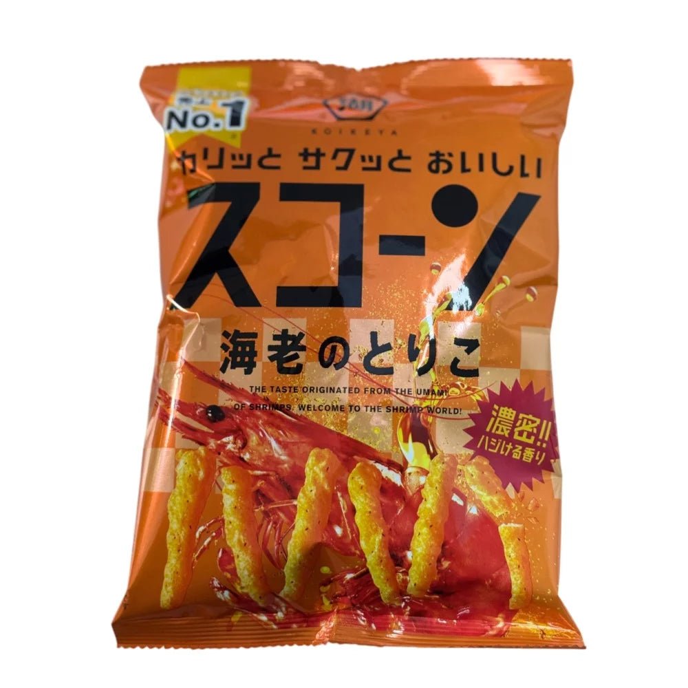 Koikeya - Crunshy Snack - Rich Shrimp - Snack Shark