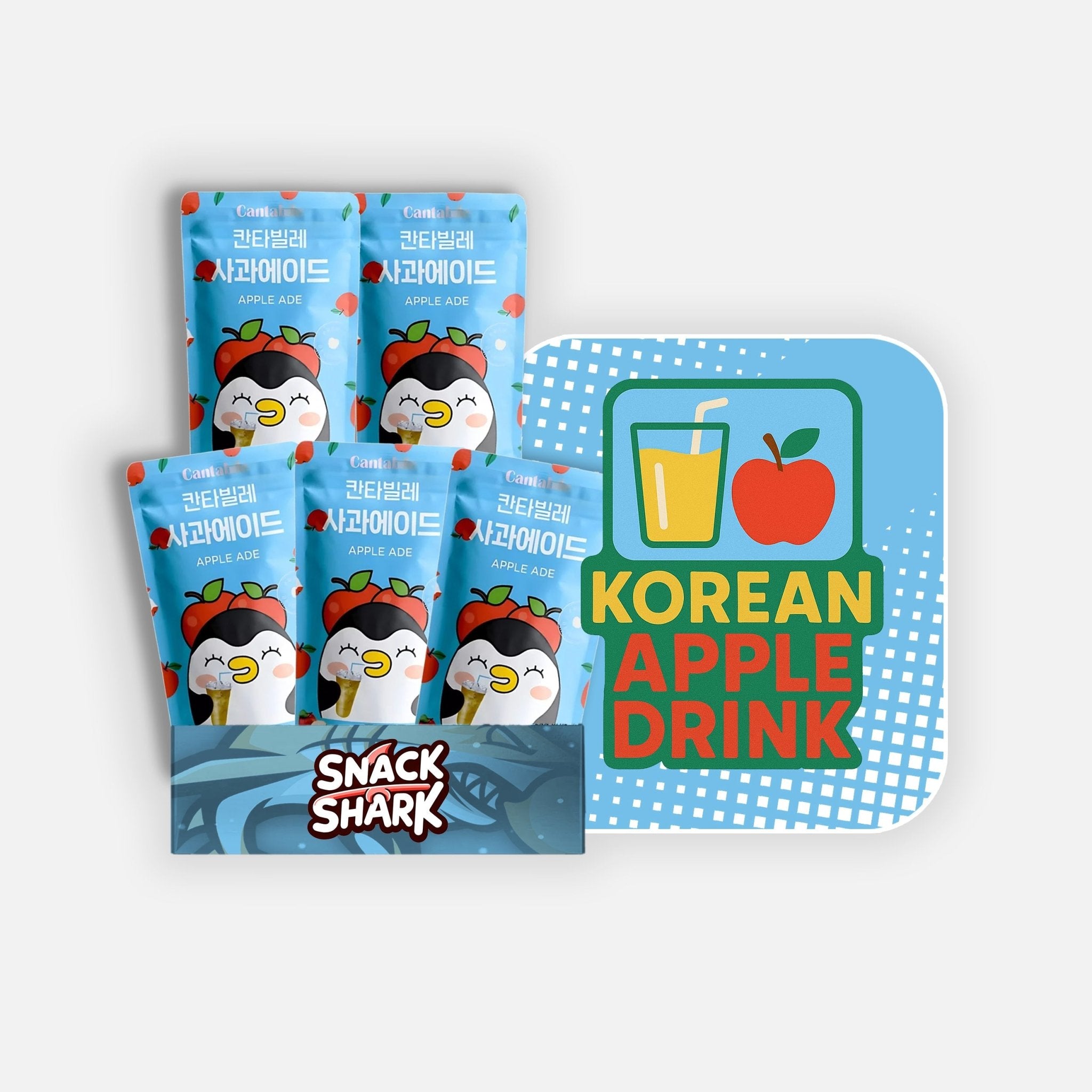Korean APPLE Drink Box - Snack Shark