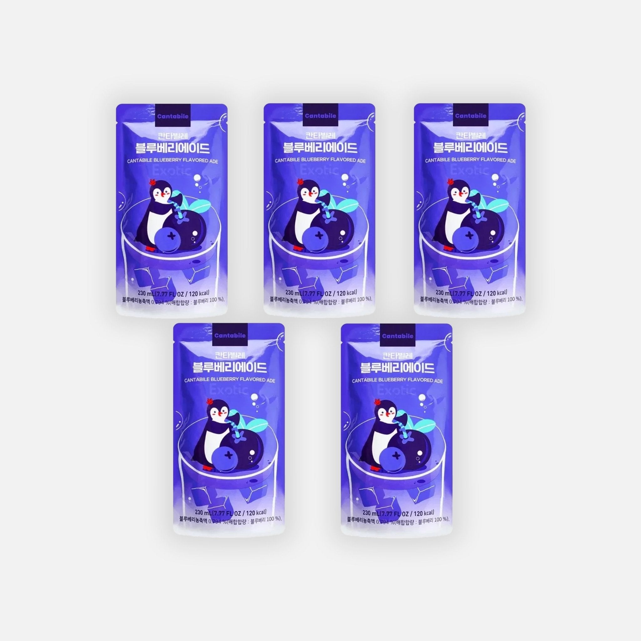 Korean BLUEBERRY Drink Box - Snack Shark
