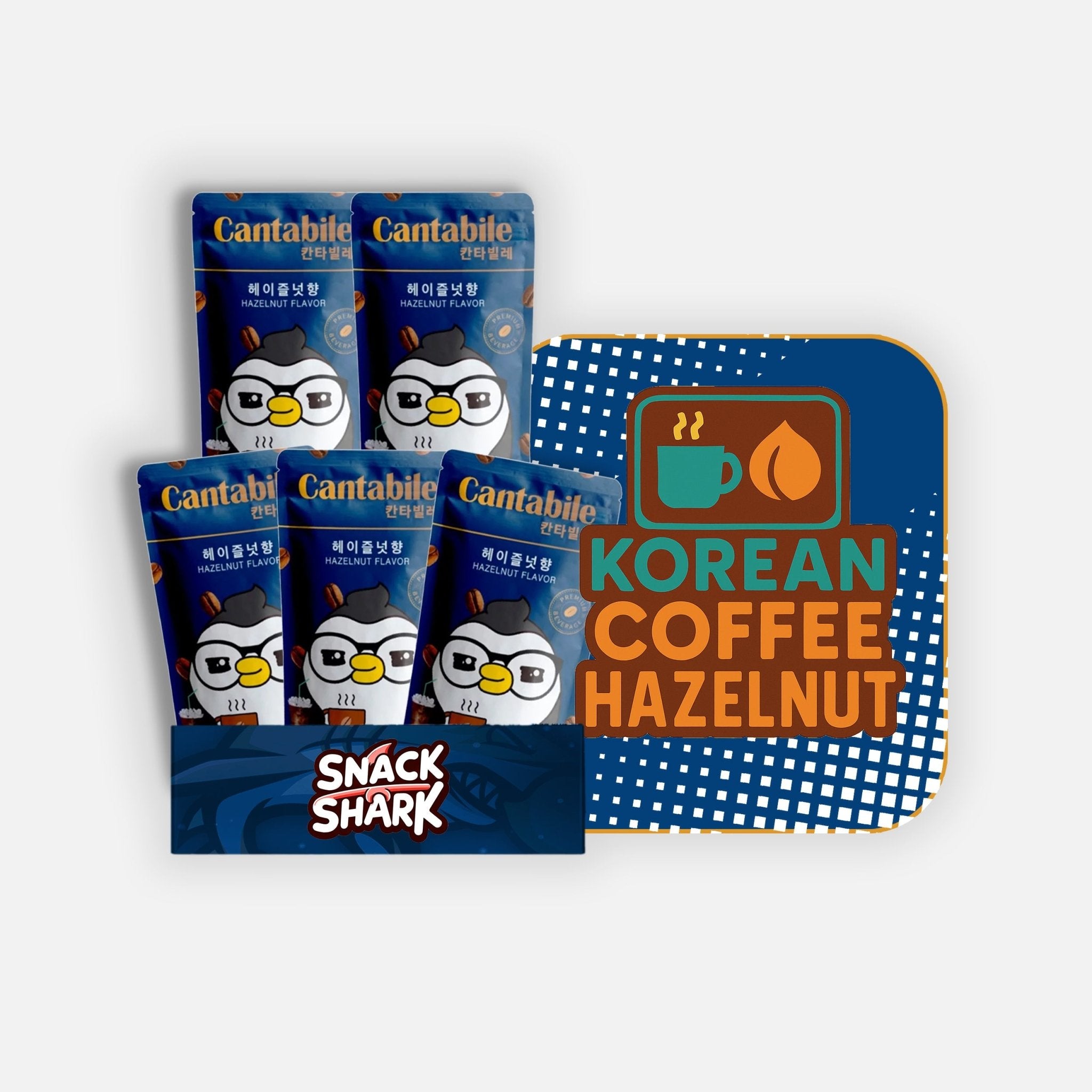 Koren HAZELNUT COFFEE Drink Box - Snack Shark