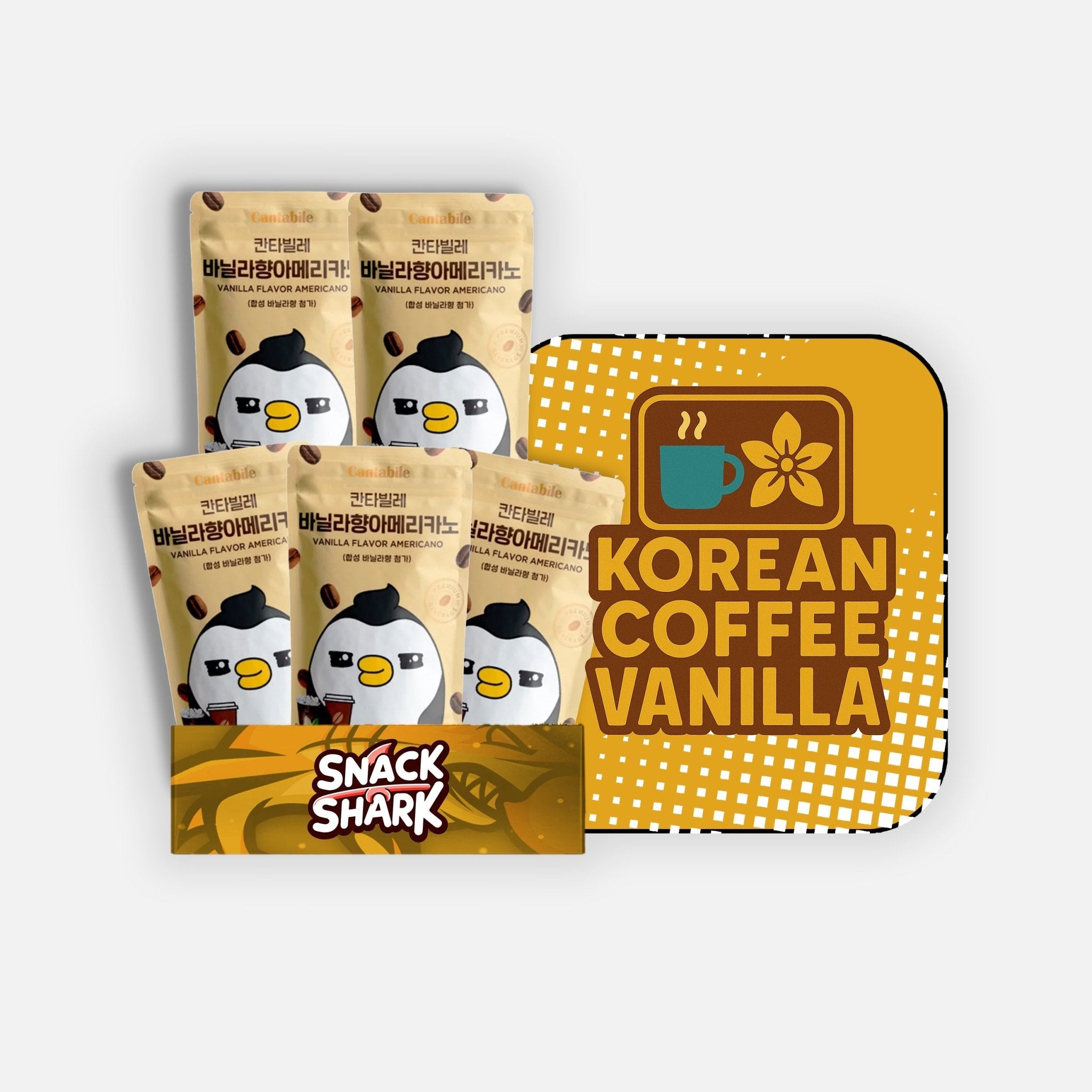 Koren VANILLA COFFEE Drink Box - Snack Shark