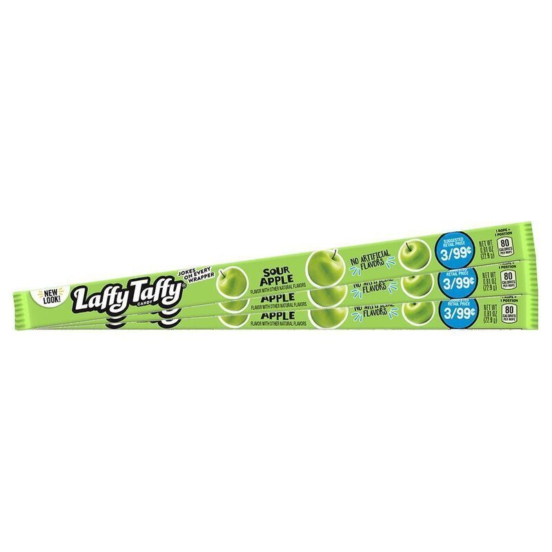 Laffy Taffy Rope Sour Apple - 22.9g - Snack Shark