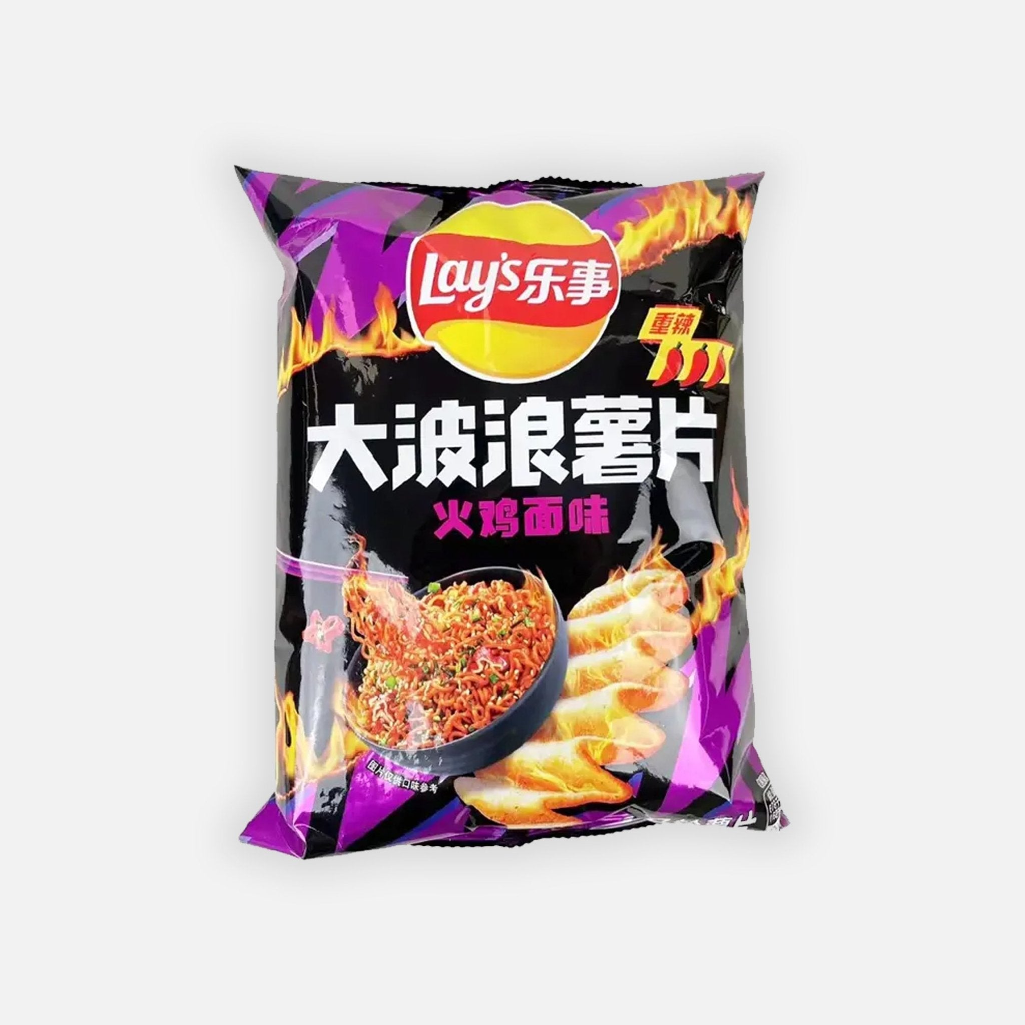 Lays Big Wave Hot Chicken Noodle 70g - Snack Shark