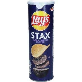 Lay's Stax Black Truffle - Snack Shark