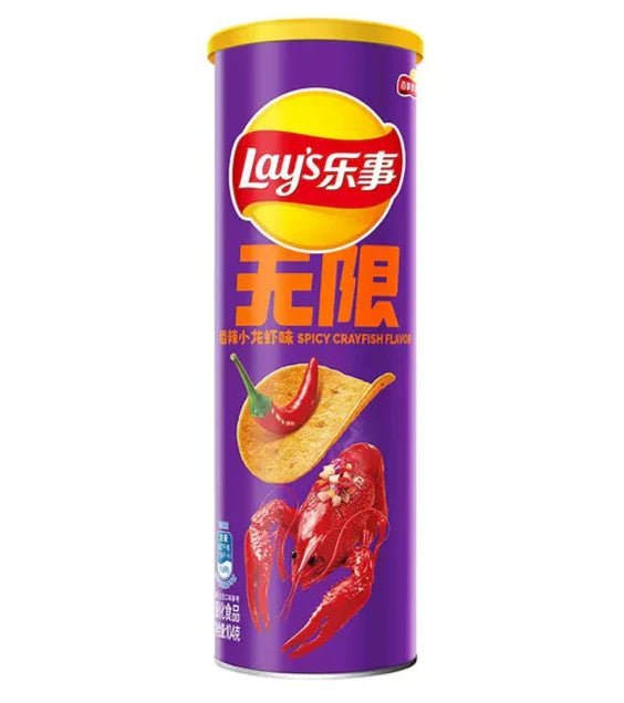 Lay's Stax Spicy Crayfish - Snack Shark
