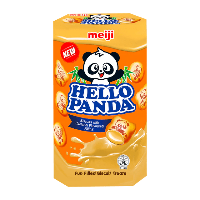 Meiji Hello Panda Caramel - Snack Shark